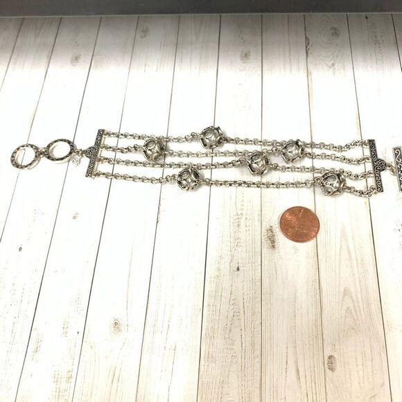 Premier Designs Caged Pearl Bracelet - Picture 1 of 3